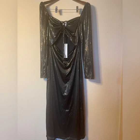 nordstrom long gold dress Gold Sweetheart A-Line Lace Long Prom Dress With Split Gold / 14 main image 1